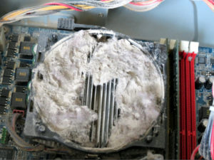 как почистить блок питания компьютера от пыли